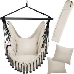 tectake Hängesessel Malika Boho-Style tectake Hängesessel Malika Boho-Style