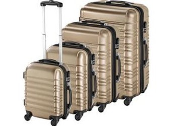 tectake Hartschalenkoffer-Set (403984)