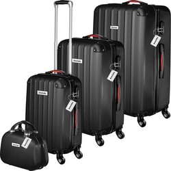tectake Hartschalenkofferset Cleo (404989)