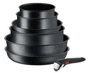 Tefal Ingenio Black Stone 7-tlg. Set L39987