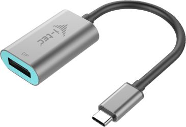 i-Tec USB-C Metal Display Port Adapter 4K/60Hz (C31METALDP60HZ)