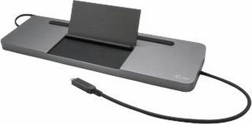 i-Tec USB-C Metal Ergonomic 4K 3x Display Docking Station (C31FLATDOCKPDPRO)