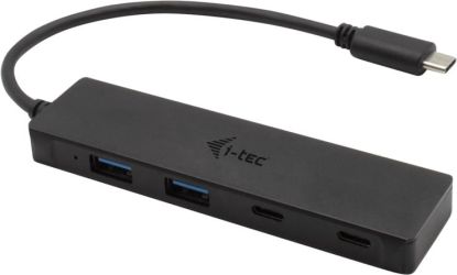i-Tec USB-C Metal HUB 2x USB 3.0 + 2x USB-C (C31HUBMETAL2A2C)