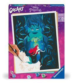 Ravensburger CreArt Ariel and Ursula