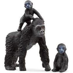 Schleich Wild Life Flachland Gorilla Familie (42601)