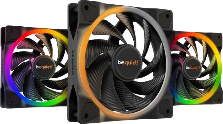 be quiet! Light Wings PWM High-Speed 120 mm 3er Pack