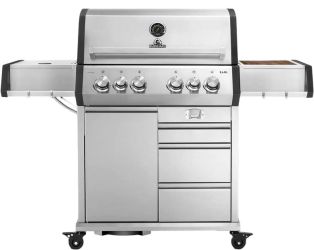 Burnhard Big Earl Premium-Gasgrill 4-Brenner Gusseisen Grillrost Burnhard Big Earl Premium-Gasgrill 4-Brenner Gusseisen Grillrost