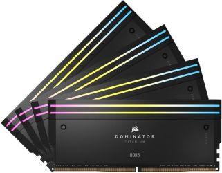 Corsair Dominator Titanium RGB DDR5-6400 64GB Kit (CMP64GX5M4B6400C32) Corsair Dominator Titanium RGB DDR5-6400 64GB Kit (CMP64GX5M4B6400C32)
