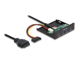 Delock Interner 3.5" USB 3.2 Gen 1 Hub 4 Port (64166)