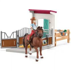 Schleich Horse Club - Pferdebox mit Hannah & Cayenne (42710)