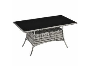 Outsunny Gartentisch 150 x 85 x 74 cm