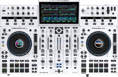 Denon DJ Prime 4+ Special Edition White