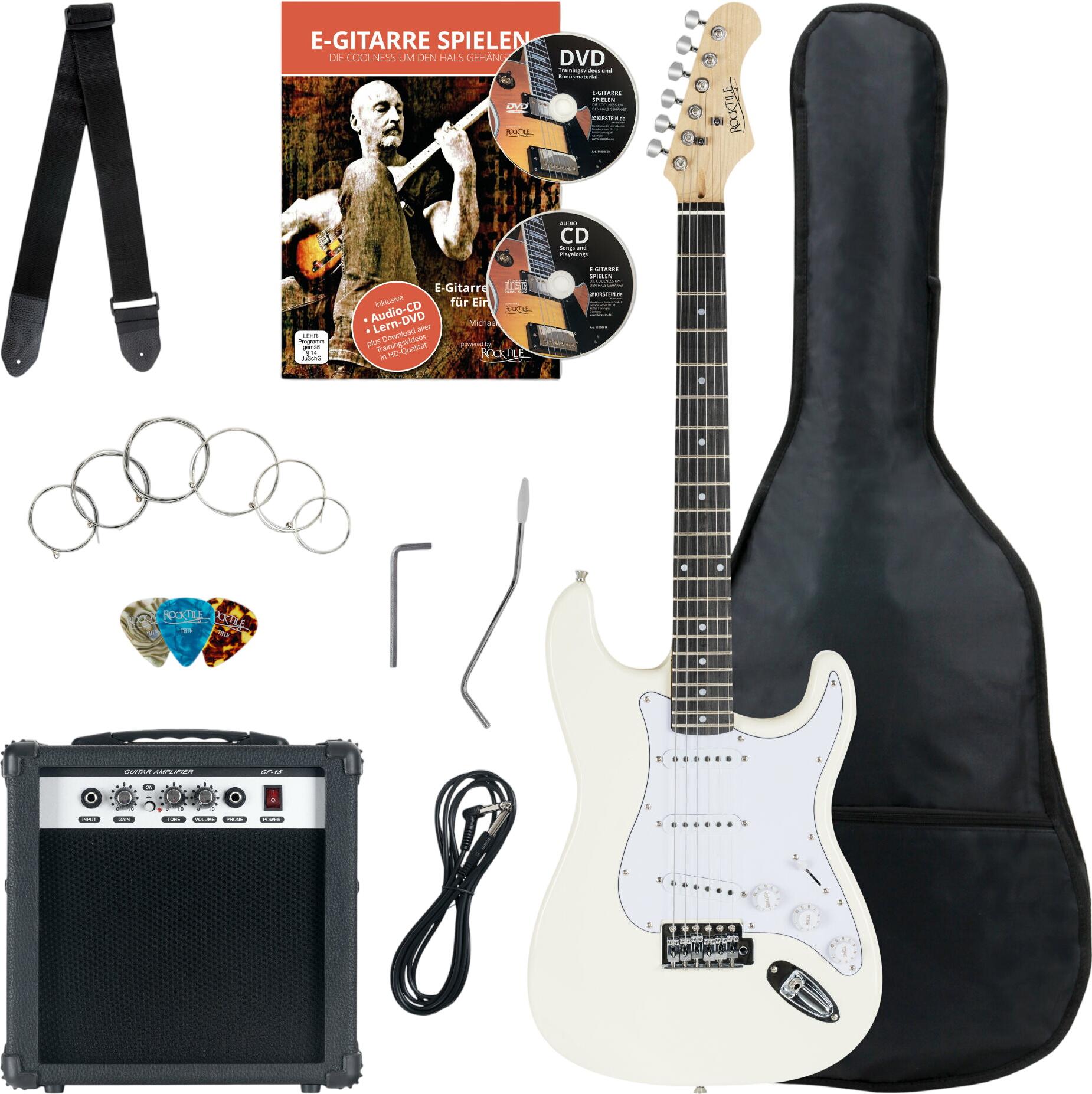Rocktile Banger's Pack E-Gitarren Set 8-tlg. Rocktile Banger's Pack E-Gitarren Set 8-tlg.