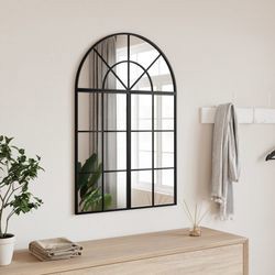 vidaXL Wandspiegel 60 x 30 cm Gewölbt Eisen (358650)