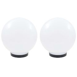 vidaXL LED-Gartenleuchten 2 Stk. Kugelförmig 25 cm PMMA vidaXL LED-Gartenleuchten 2 Stk. Kugelförmig 25 cm PMMA