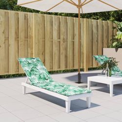 vidaXL Liegestuhl-Auflage Oxford-Gewebe 180 x 50 x 4 cm