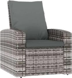 vidaXL Gartensessel Verstellbar mit Kissen (364104)