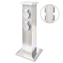 vidaXL Außensteckdose 4-fach (4010098) vidaXL Außensteckdose 4-fach (4010098)