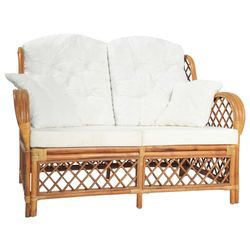 vidaXL 2-Sitzer-Sofa Rattan (32547)