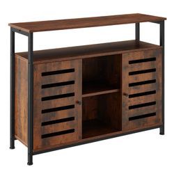 tectake Warrington Sideboard 100 x 37 x 82 cm tectake Warrington Sideboard 100 x 37 x 82 cm