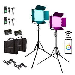 Walimex pro LED Rainbow 50W RGBWW Set 4 (23069)