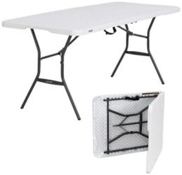 Lifetime Garden Kunststoff Klapptisch 183 x 70 cm