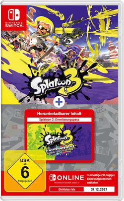 Nintendo Splatoon 3 + Erweiterungspass Set