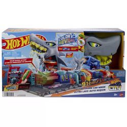 Hot Wheels City Ultimative Hai Auto-Waschanlage