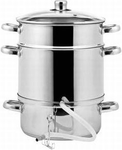 Haushalt International Edelstahl Entsafter 26 cm (22043)