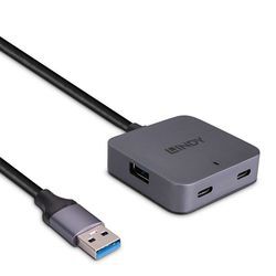 Lindy USB 3.0 Hub 4 Port 5m (43388) Lindy USB 3.0 Hub 4 Port 5m (43388)