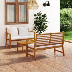 vidaXL Garten-Lounge-Set 3-tlg. (3057788)