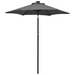 vidaXL Sonnenschirm mit LED-Leuchten 200 x 211 cm