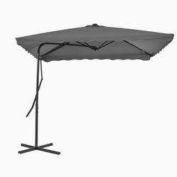 vidaXL Sonnenschirm mit Stahl-Mast 250 x 250 cm (44883)