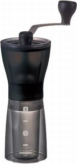 Hario Mini-Slim+ Ceramic Coffee Grinder (MSS-1DTB)