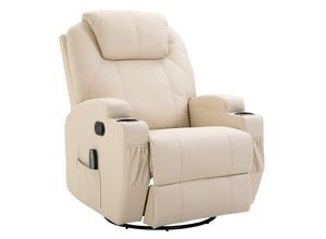 HOMCOM Massagesessel mit Liegefunktion 84 x 92 x 109 cm