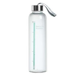 Xavax Glasflasche 500 ml mit Markierung und Schlaufe