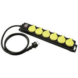 Eurolite Steckdosenleiste 6-fach IP44 1,5 m