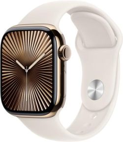 Apple Watch Series 10 GPS + Cellular 42 mm Titan mit Sportarmband (MX073QF/A) Apple Watch Series 10 GPS + Cellular 42 mm Titan mit Sportarmband (MX073QF/A)