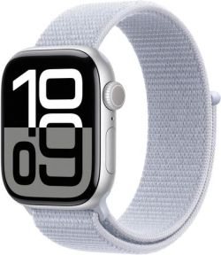 Apple Watch Series 10 GPS + Cellular 42 mm Aluminium mit Sport Loop (MWX53QF/A)