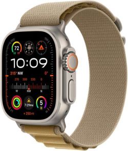 Apple Watch Ultra 2 GPS + Cellular 49 mm Titan mit Alpine Loop (MX4H3FD/A)