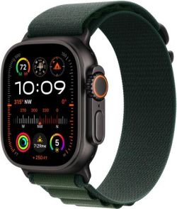 Apple Watch Ultra 2 GPS + Cellular 49 mm Titan mit Alpine Loop (MX4Q3FDA)
