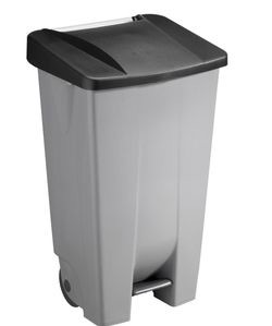 Helit the step chief Tret-Abfallbehälter 120 l