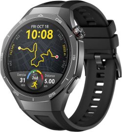 Huawei Watch GT 5 Pro 46 mm mit Fluorelastomer-Armband (55020DKD)