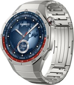 Huawei Watch GT 5 Pro 46 mm mit Titan-Armband (55020DKB)