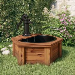 vidaXL Gartenbrunnen mit Pumpe 57 x57 x 53 cm (363335)