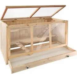 tectake Nagerkäfig 95 x 50 x 50 cm (403230)