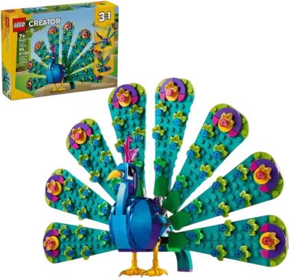 LEGO Creator 3-in-1 Exotischer Pfau (31157)