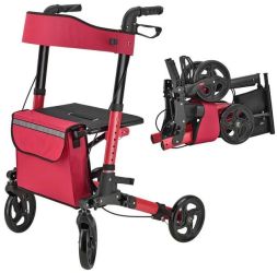 Juskys Rollator Vital Aluminium
