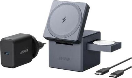 ANKER 3-in-1 Ladewürfel mit MagSafe