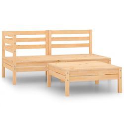 vidaXL Garten Lounge Set 3-tlg. (806597)